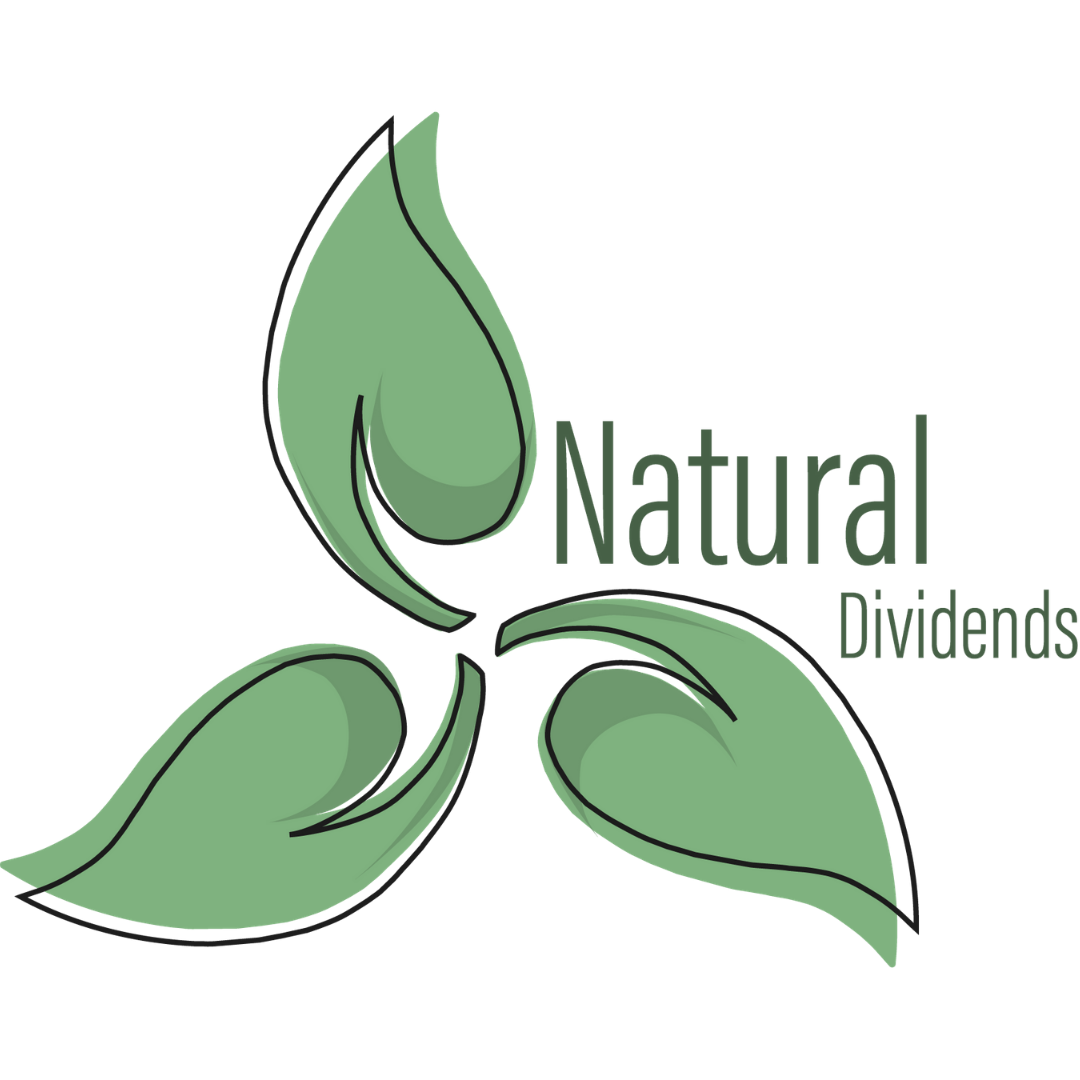 natural dividends final logo white background
